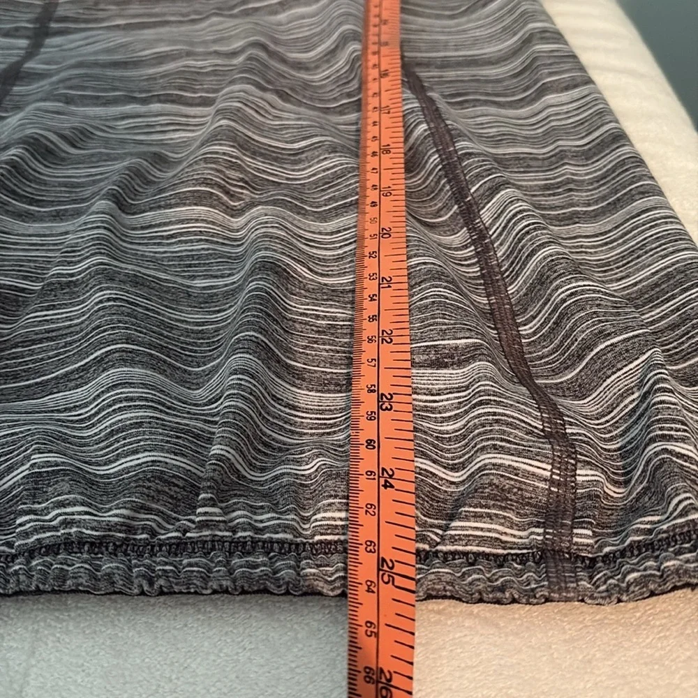 LULULEMON Gray Striped Activewear Vest Top - Picture 10 of 10